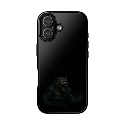 Werewolf Phone Case, dark monster graphic tough protective case - view 56
