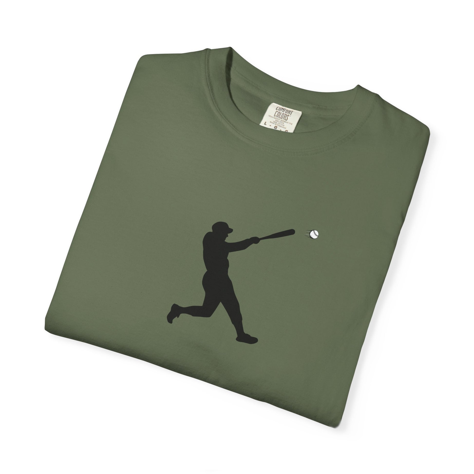 Sporty Garment-Dyed T-Shirt for Baseball Lovers, Casual Tee, Unisex Sports Shirt, Perfect Gift for Athletes, Outdoor Activities - TRV