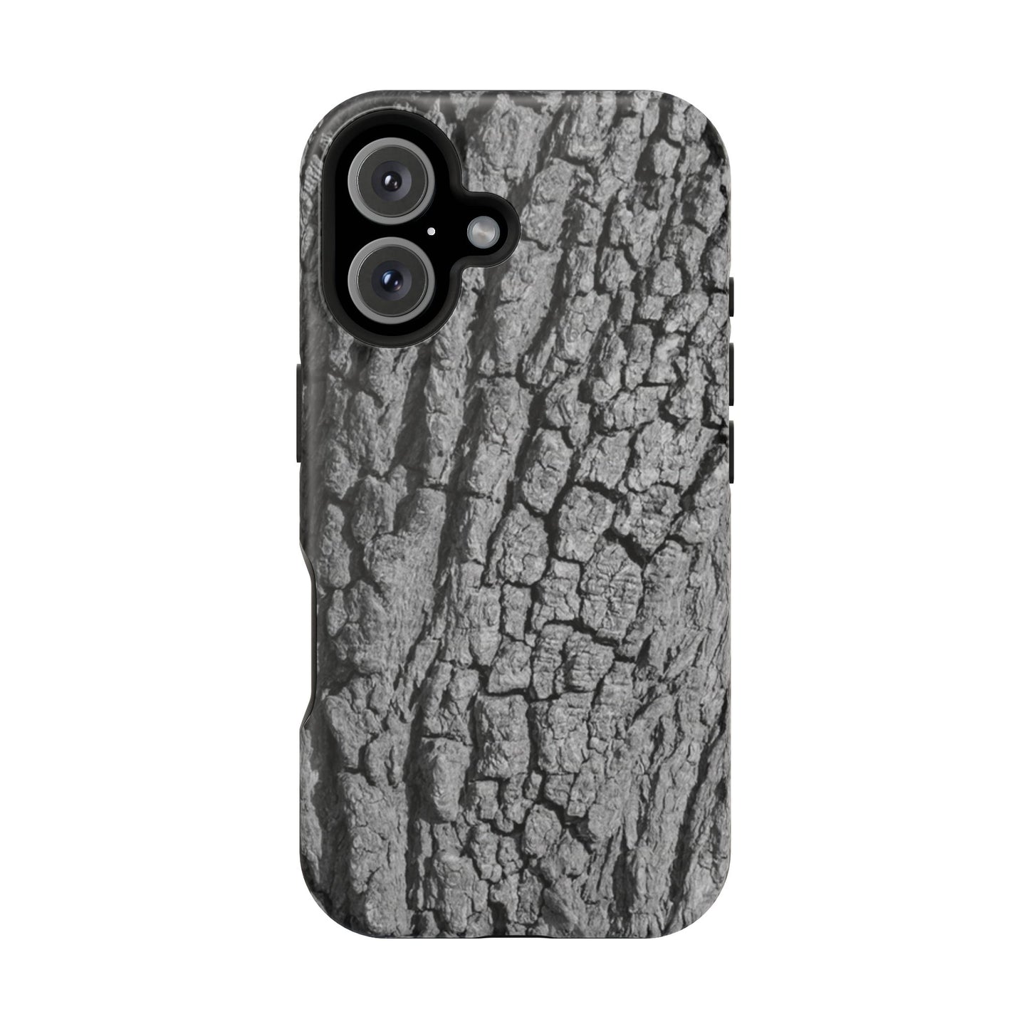 Bark Texture Magnetic Impact Phone Case
