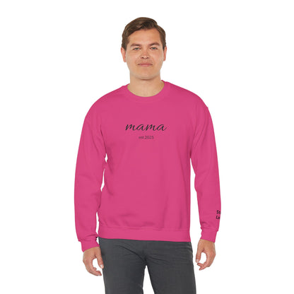 mama sweatshirt | simple script mom pullover - TRV