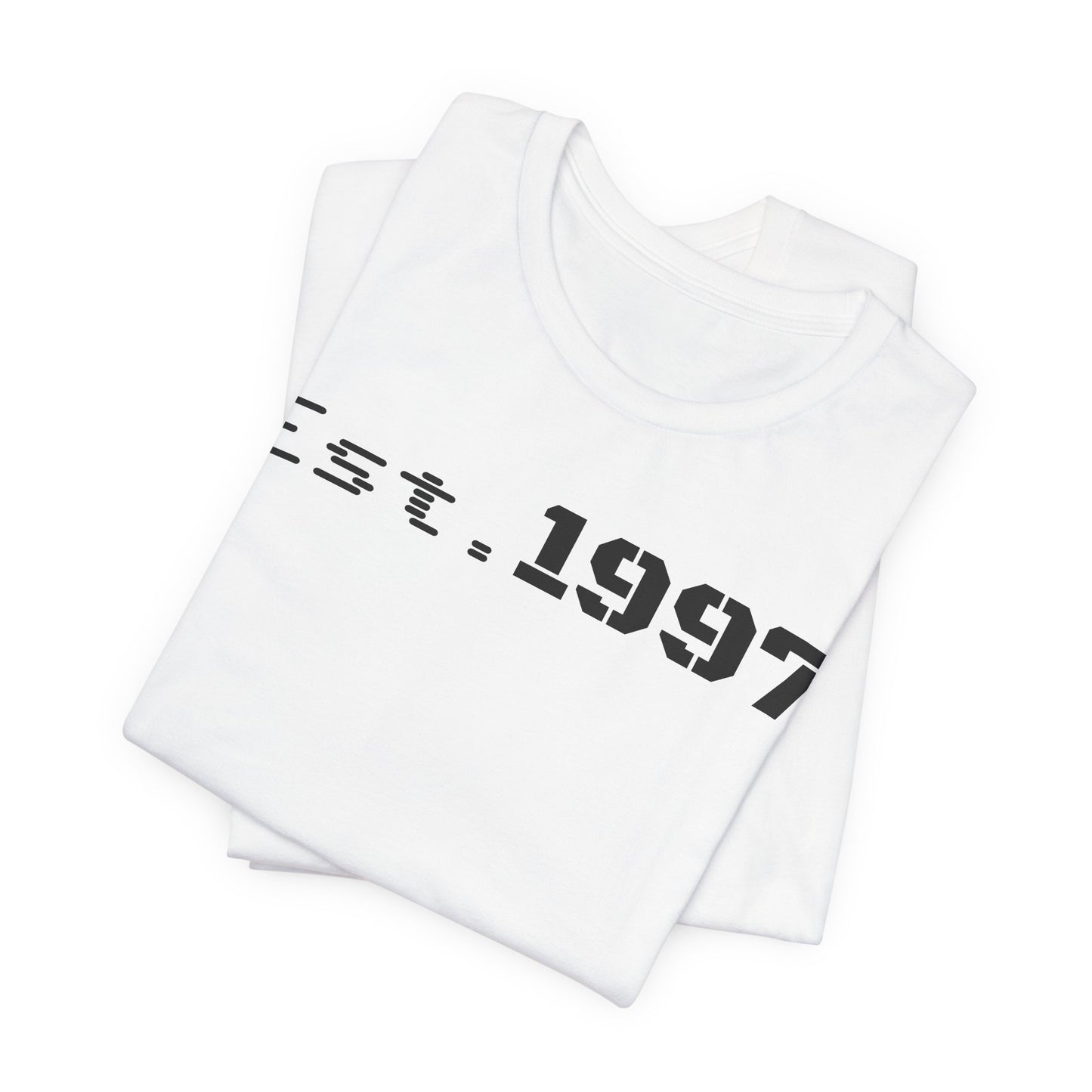 Est. 1997 Unisex Jersey Short Sleeve Tee - Vintage Style, Perfect for Birthdays, Casual Wear, Gifts, Anniversaries, Retro Fashion