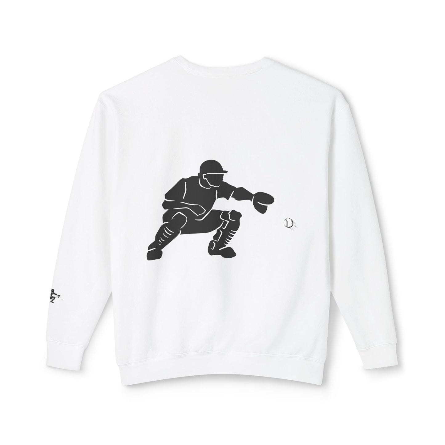 Baseball Catcher Unisex Sports Crewneck Sweatshirt - Perfect for Athletes & Casual Wear, Great for Game Days, Birthdays, Apparel for Fans