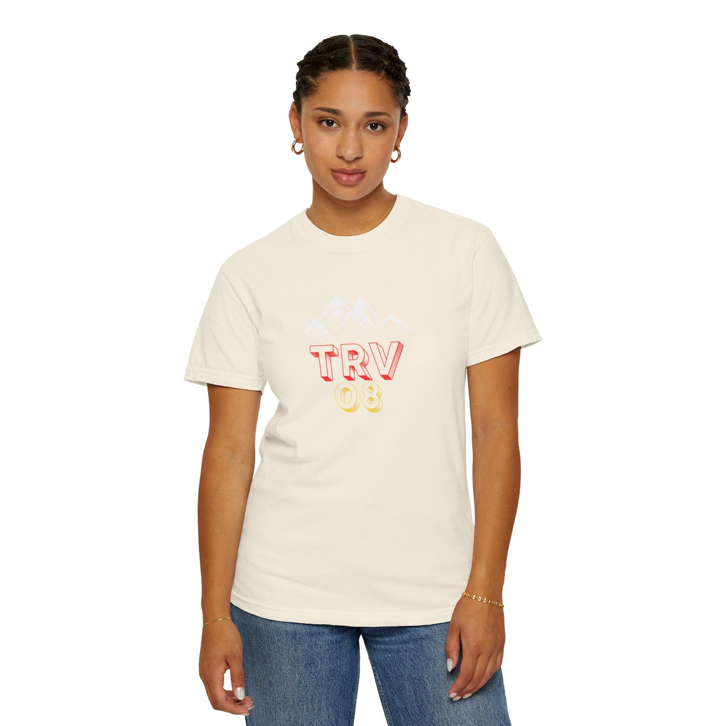 TRV08 Logo Tee | Unisex Garment-Dyed T-Shirt