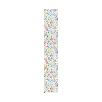 Floral Watercolor Wrapping Paper Roll — Pastel Flowers Gift Wrap for Mother's Day & Spring