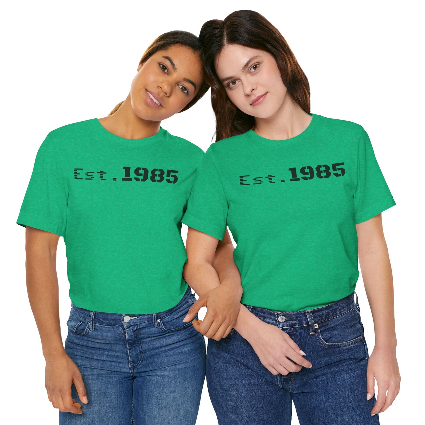 Est. 1985 Vintage Unisex Tee, Retro Birthday T-Shirt, Perfect Gift for 1980s Lovers, Casual Apparel, Timeless Style