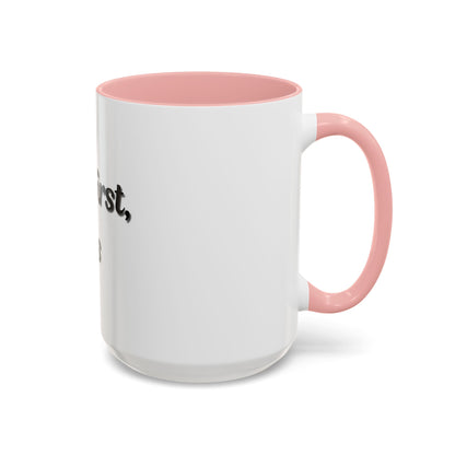 But First, Books Accent Coffee Mug - Perfect Gift for Book Lovers - TRV