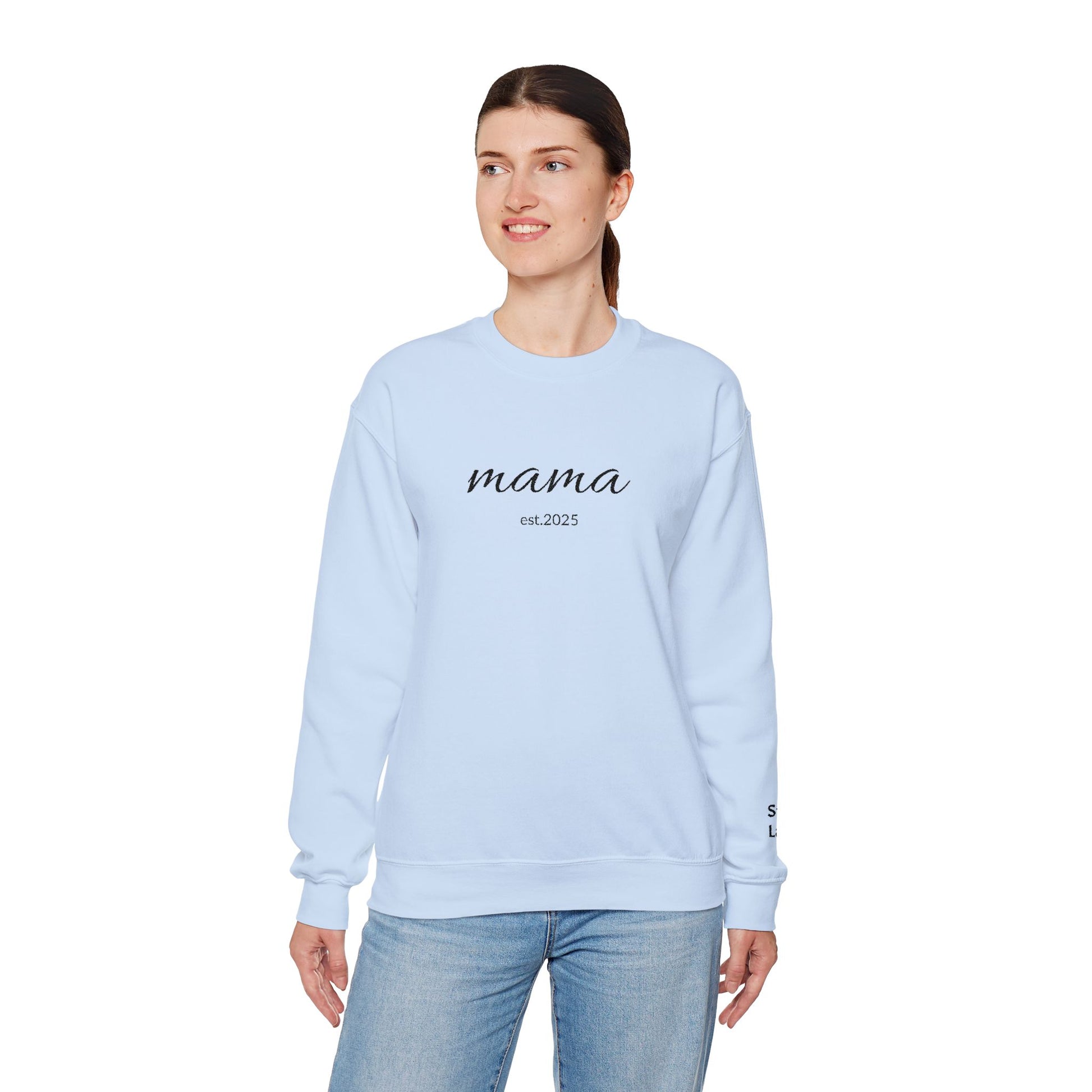 mama sweatshirt | simple script mom pullover - TRV