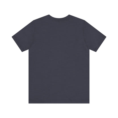 Unisex graphic T-shirt featuring a playful 69 and French fries design in black and white, casual wear by Printify.