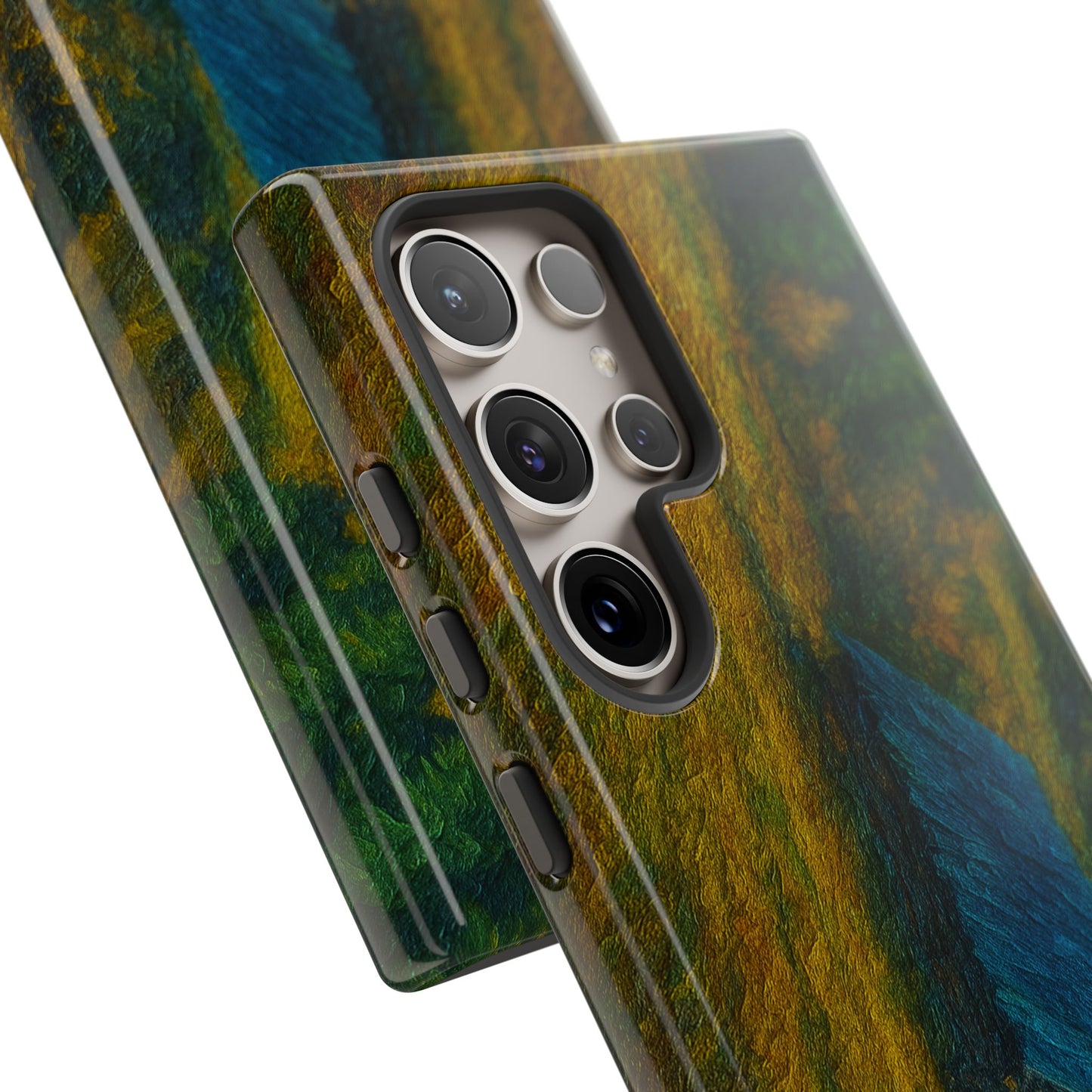 Artistic Phone Case by Tough Cases, Nature-Inspired Phone Protection, Unique Gift for Nature Lovers, Stylish Accessory, Fall Aesthetic - TRV
