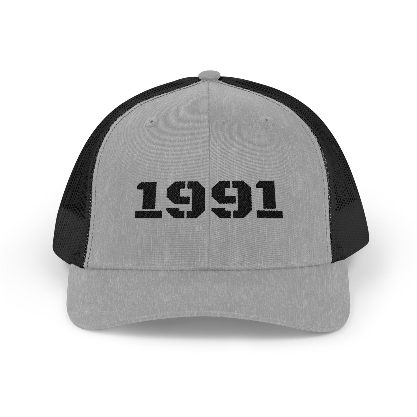 Vintage 1991 Snapback Trucker Cap, Retro Hat, Unisex Baseball Cap, Gift for Birth Year 1991, Casual Style Headwear - TRV