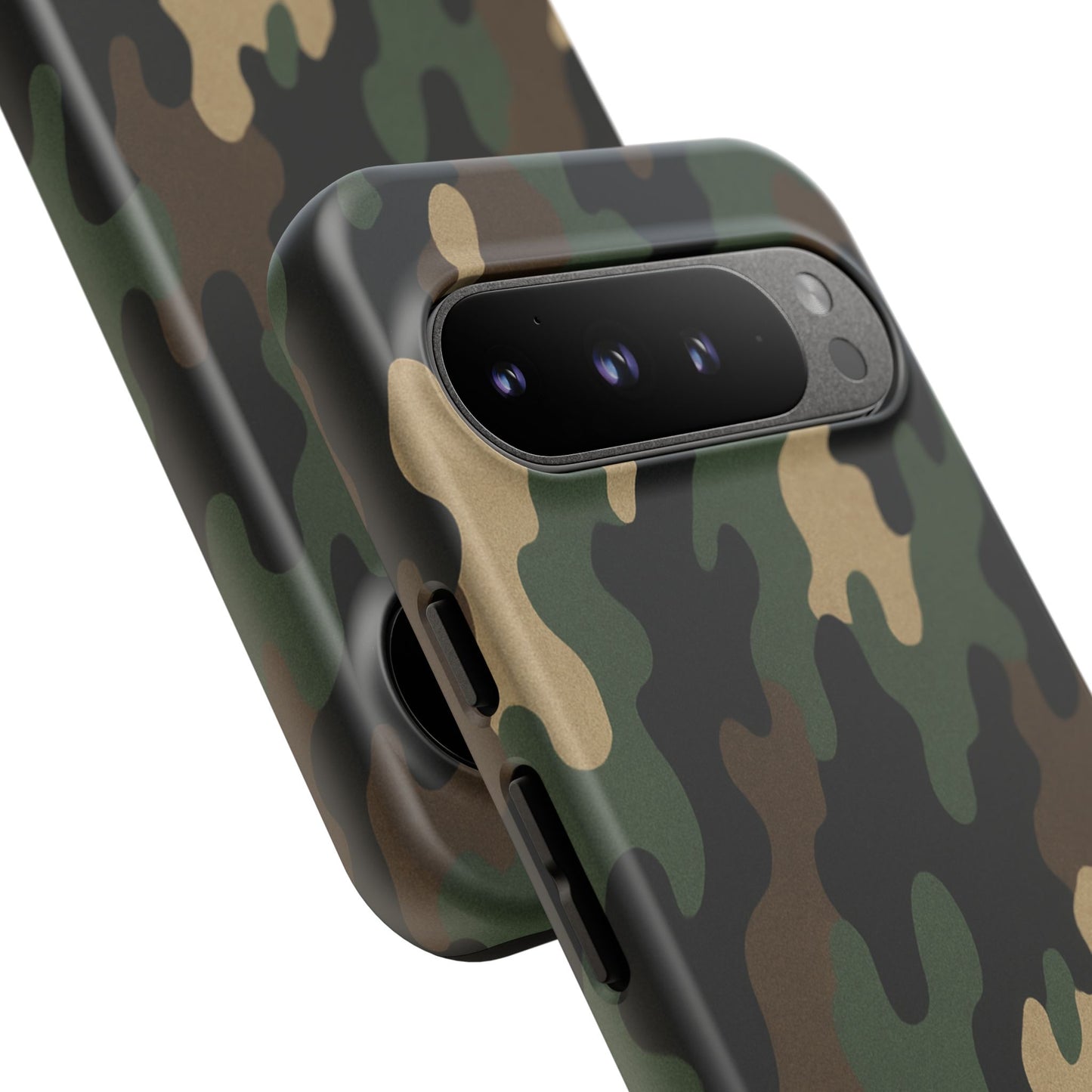 Camouflage Phone Case, Tough Cases, Military Style, Unique Phone Accessories, Gift for Him, Durable Phone Cover - TRV