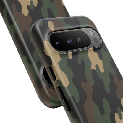 Camouflage Phone Case, Tough Cases, Military Style, Unique Phone Accessories, Gift for Him, Durable Phone Cover - TRV