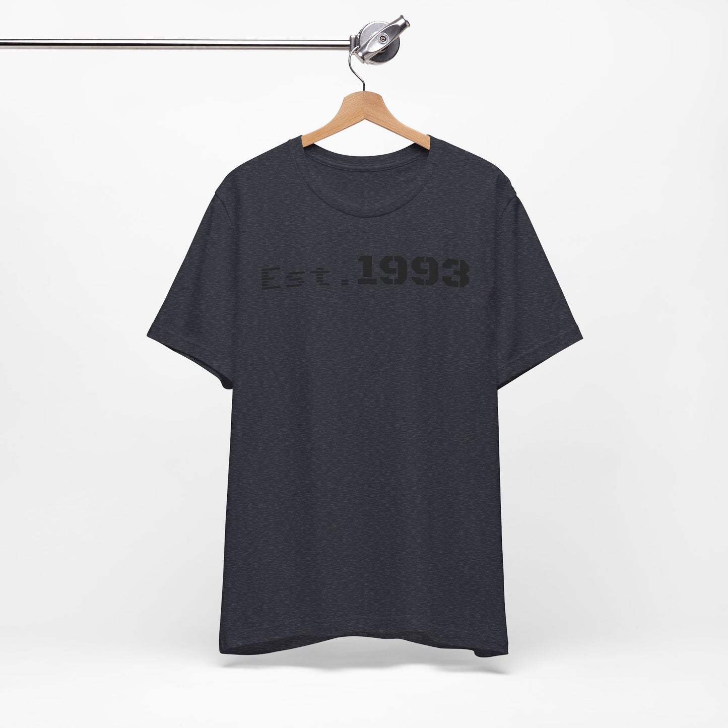 Est. 1993 Unisex Short Sleeve Tee - Perfect for Birthdays, Nostalgia, Casual Wear, Gifts, and Celebrations - TRV