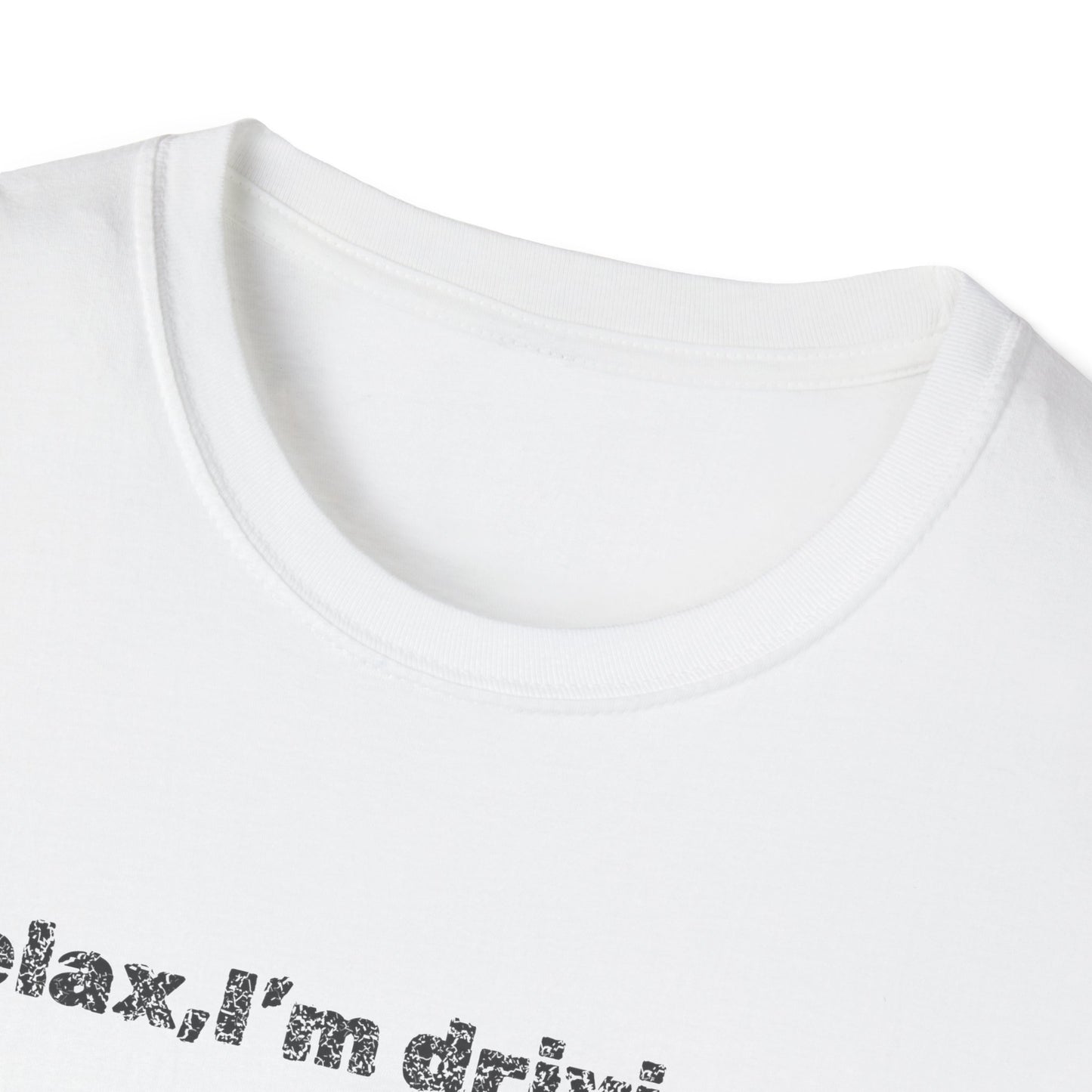 Relaxed UFO Driver T-Shirt, Funny Shirt, Unisex Graphic Tee, Gift for Space Lovers, Casual Wear, Alien Theme Humor