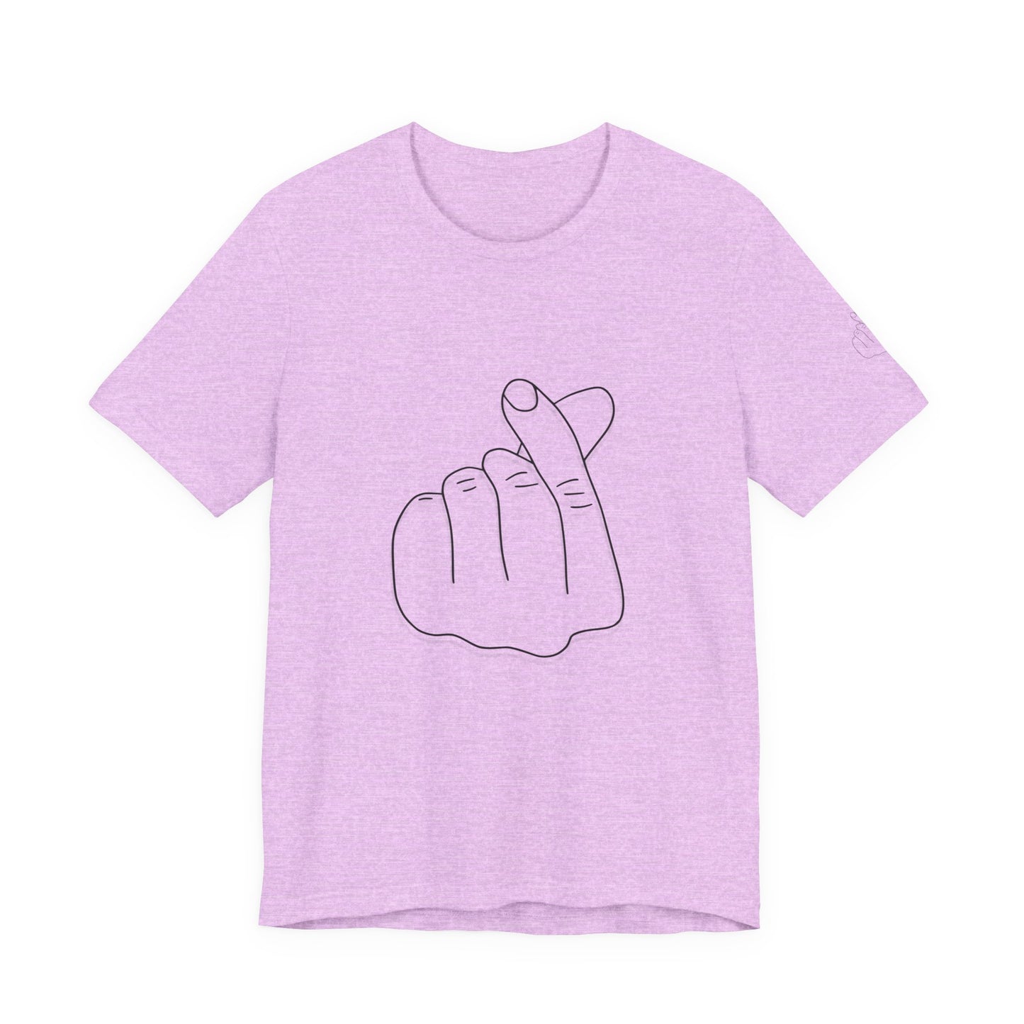 Minimalist Hand Sign Unisex Tee | Casual Everyday Wear | Perfect for Gift Givers