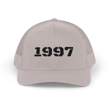 1997 Snapback Trucker Cap, Vintage Style Hat, Year Birth Cap, Trendy Dad Hat, Cool Casual Cap, Gift for 90s Kids - TRV