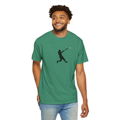 Sporty Garment-Dyed T-Shirt for Baseball Lovers, Casual Tee, Unisex Sports Shirt, Perfect Gift for Athletes, Outdoor Activities - TRV