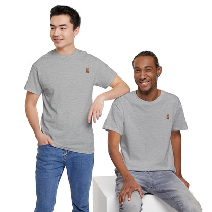 Brown kitten graphic cat lover T-shirt by Printify featuring a cute feline design on a casual tee.