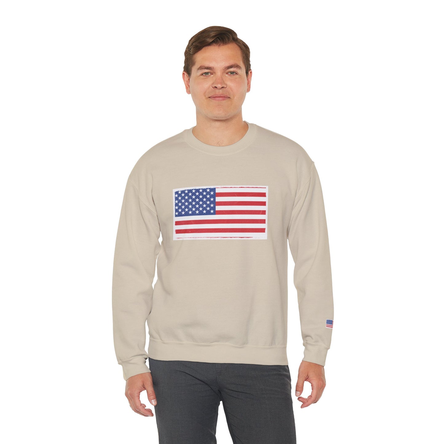 American Flag Unisex Crewneck Sweatshirt | Cozy Patriotic Sweater | Perfect for Independence Day, Casual Wear, Gifts for Him/Her, [...]