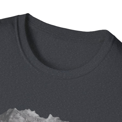 Serene Nature Landscape T-Shirt - Comfortable Unisex Tee, Outdoor Adventures, Nature Lover Gift, Casual Wear, Stylish Spring Top - TRV