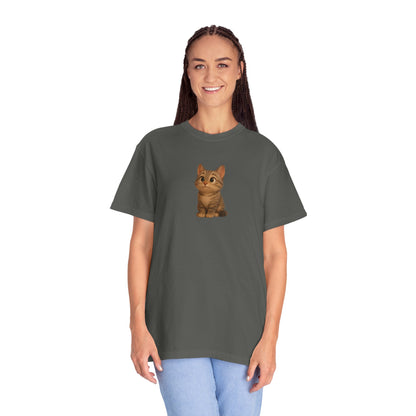 Cute Cat Graphic T-Shirt, Casual Wear, Cat Lover Gift, Everyday Tee, Animal Lover Apparel, Perfect for Birthdays & Holidays - TRV