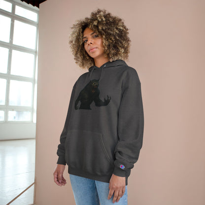 Werewolf Champion Hoodie - Edgy Graphic Sweatshirt for Gamers, Perfect for Gifts, Casual Wear, Fall Fashion, Anime Lovers - TRV