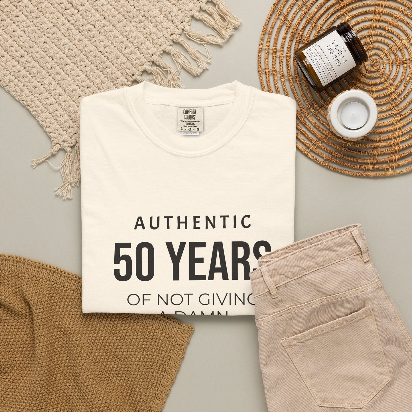 Design Your Own Garment-Dyed T-Shirt — TRV08 Custom Tee