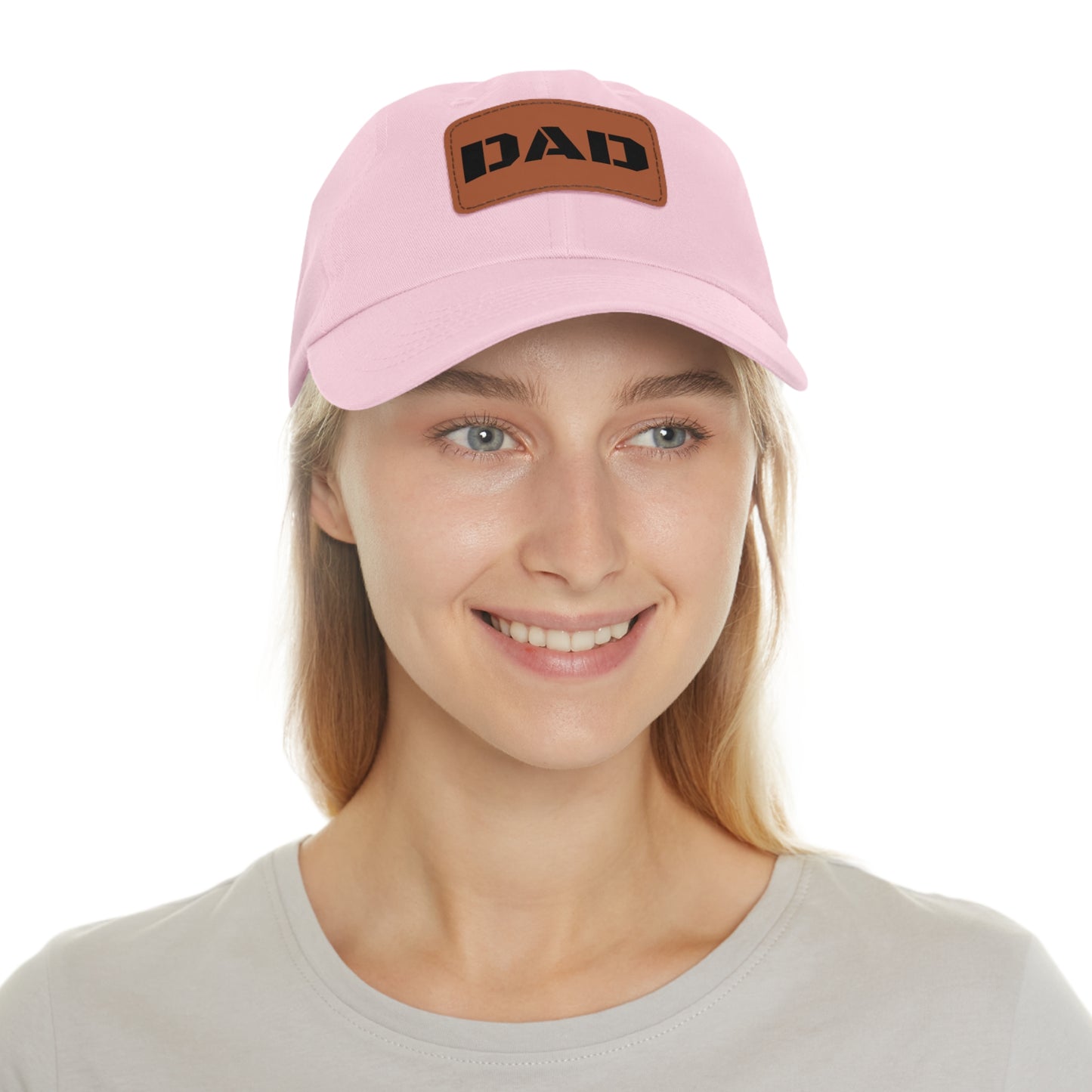 Stylish Dad Hat with Leather Patch | Perfect Gift for Fathers Day, Casual Wear, Dad's Birthday, Outdoor Activities