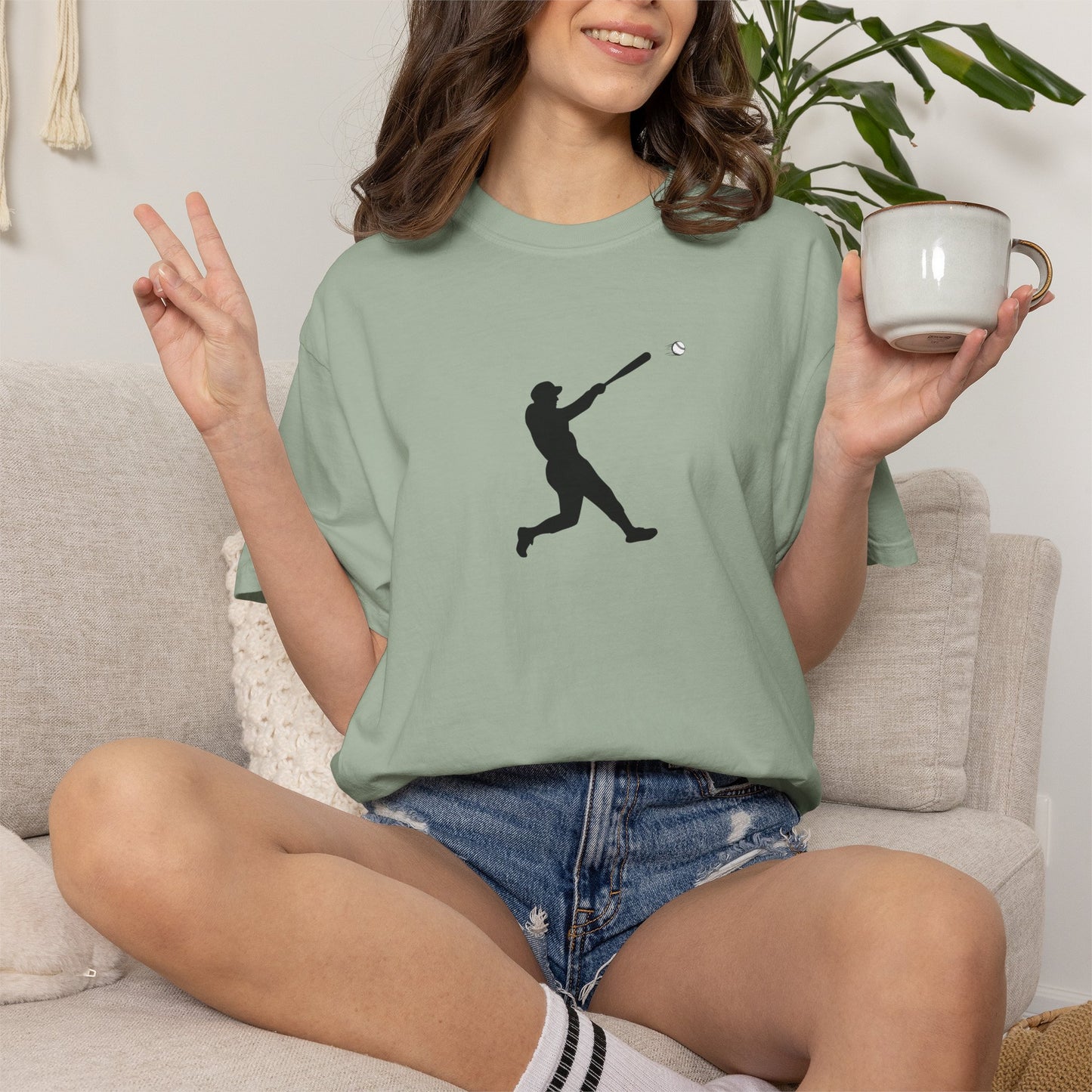 Baseball Swing Unisex T-Shirt, Casual Sports Tee, Gift for Baseball Fans, Comfortable Everyday Wear, Summer Collection