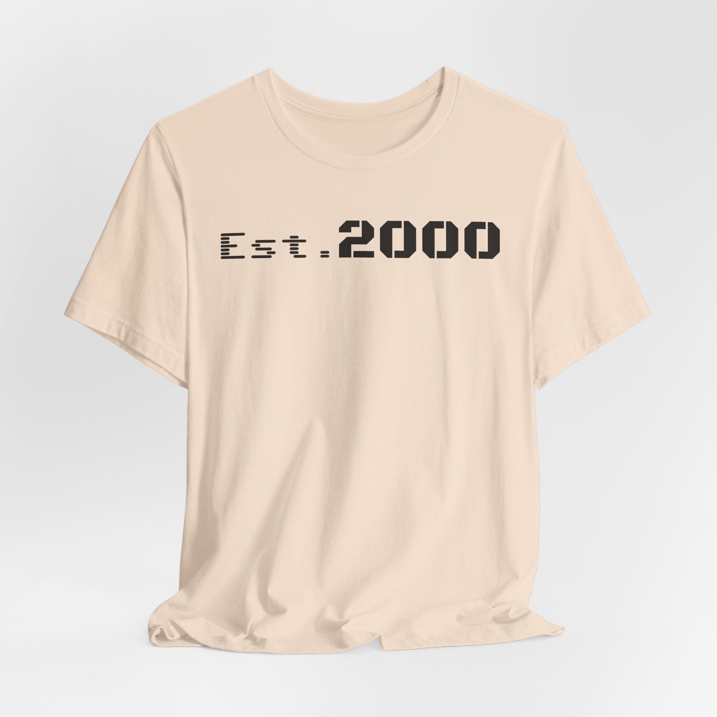 Est. 2000 T‑Shirt — Born in 2000 Retro Pixel Tee