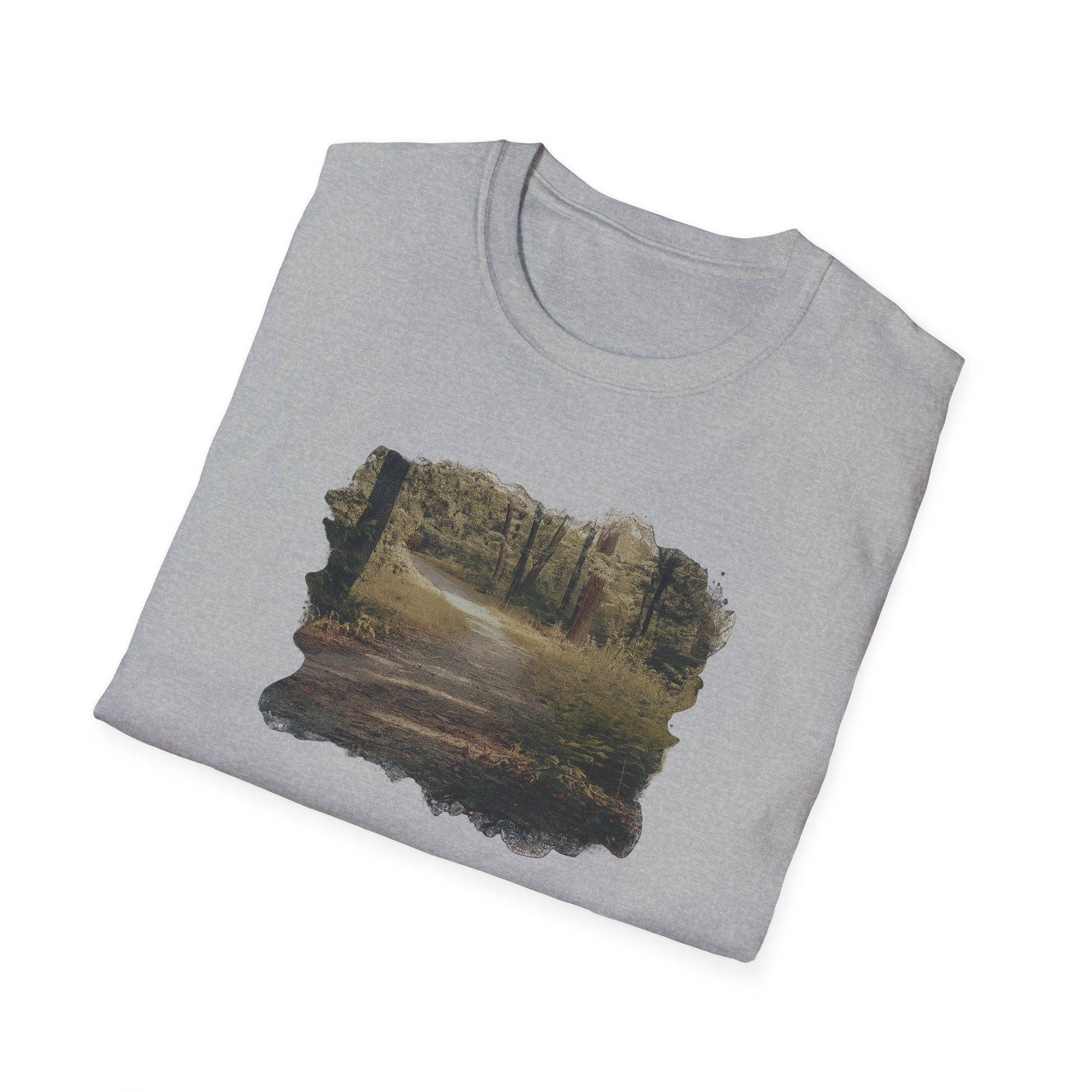 Nature-Inspired Unisex Softstyle T-Shirt | Casual Wear, Outdoor Activities, Gift for Nature Lovers, Relaxed Fit T-Shirt, Eco-Friendly Style - TRV
