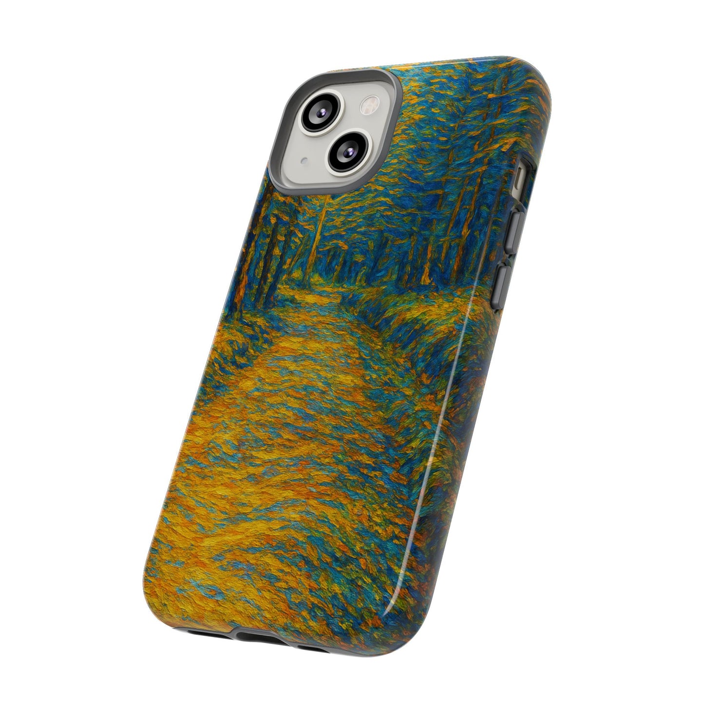 Artistic Phone Case for Nature Lovers, Tough Cases, Vibrant Design, Gift for Friends, Phone Accessories, Unique Artwork - TRV