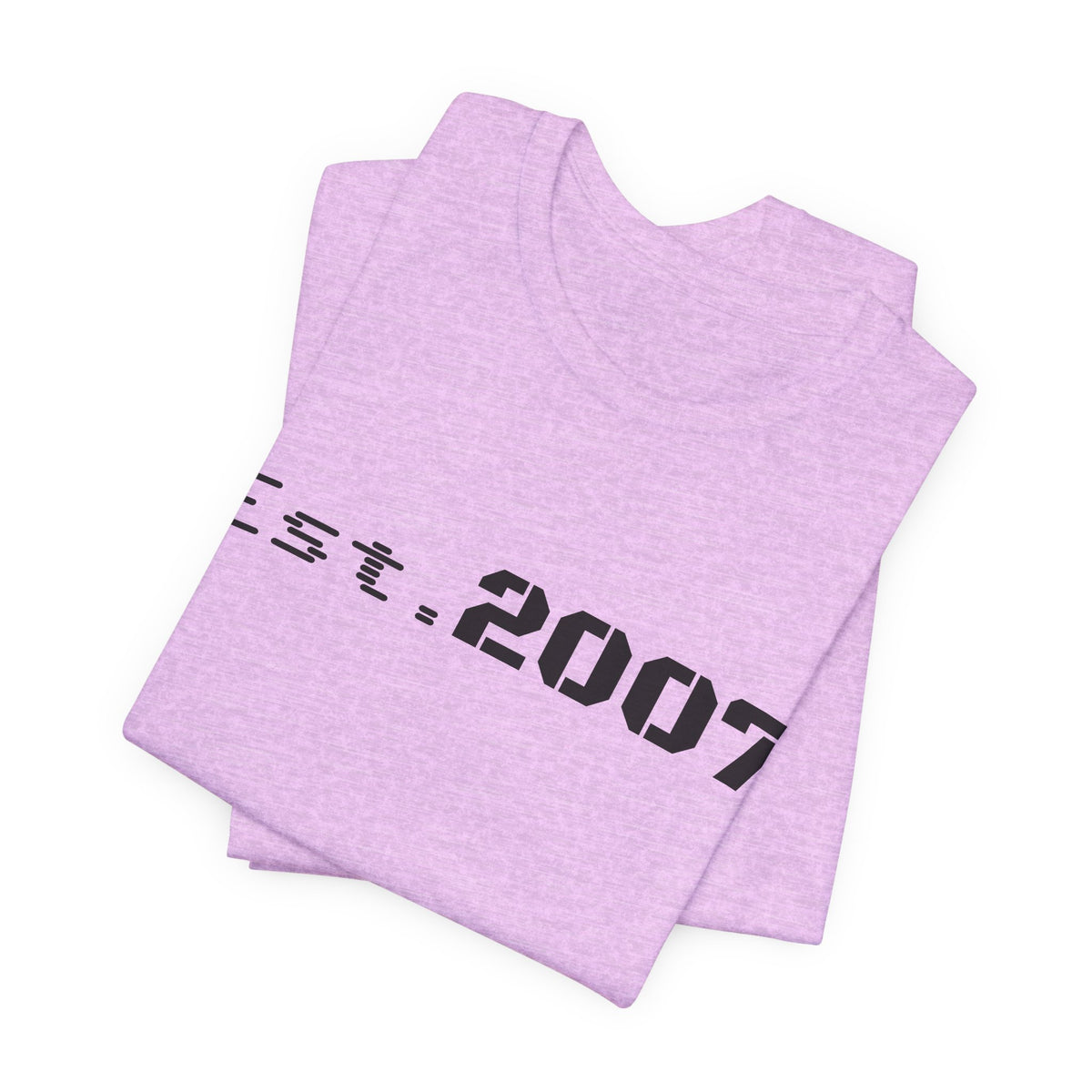 Vintage Est. 2007 T-Shirt by Printify featuring a casual design with the established year printed on a classic cotton tee.