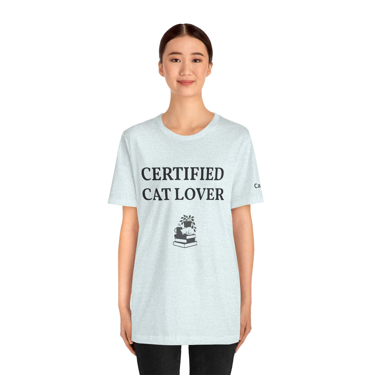 Unisex custom T-shirt by Printify with personalized design, featuring a plain fabric in a neutral color.