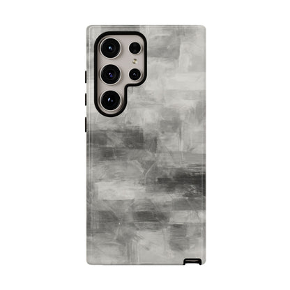 Stylish Phone Case for Tough Protection, Marble Grey Design, Customizable Gift for Her, Unisex Mobile Accessory, Birthday Present, [...] - TRV