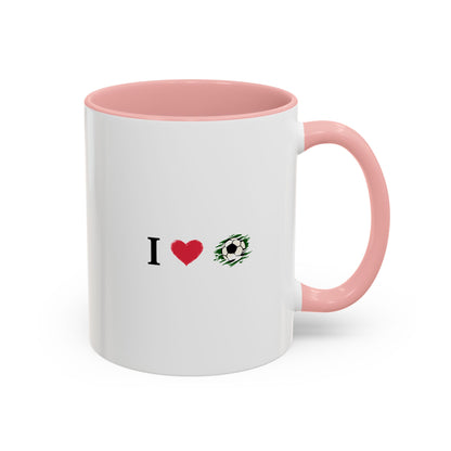Soccer Love Mug - Accent Coffee Mug (11 & 15oz) | Perfect Gift for Soccer Fans, Sports Gifts, Customized Mugs, Birthday Present, Fan [...] - TRV