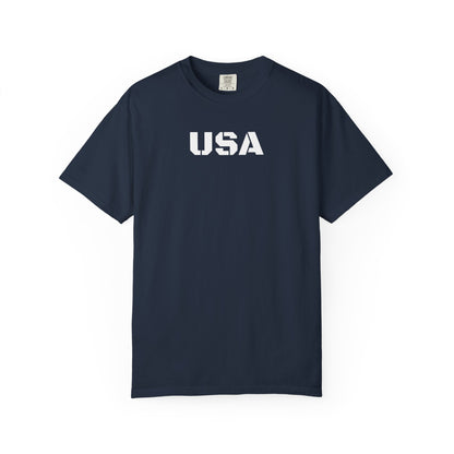 USA Vintage Unisex T-Shirt, Soft Cotton Tee, Casual Wear, Gifts for Her & Him, Summer Essentials, Independence Day Apparel - TRV