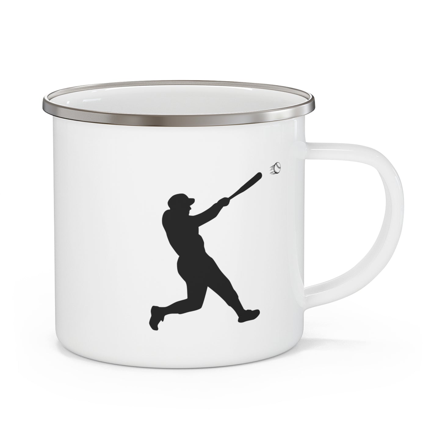 Enamel Camping Mug with Baseball Player Design, Perfect for Outdoor Adventures, Gift for Sports Lovers, Hiking Mug, Camping Gear, [...]