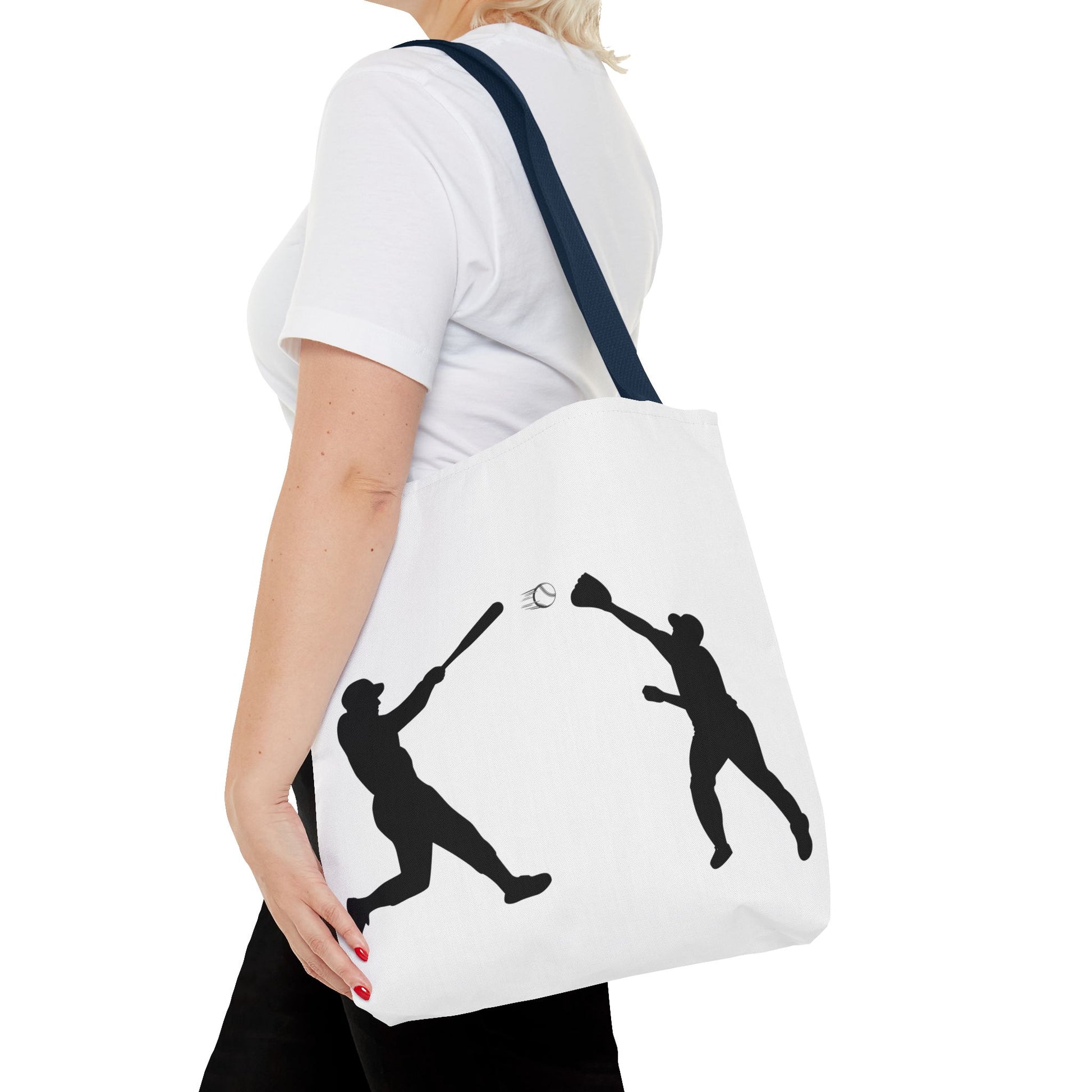 Baseball Tote Bag, Perfect for Sports Fans, Great Gift for Players, Ideal for Game Days, Accessory for Summer Outings - TRV