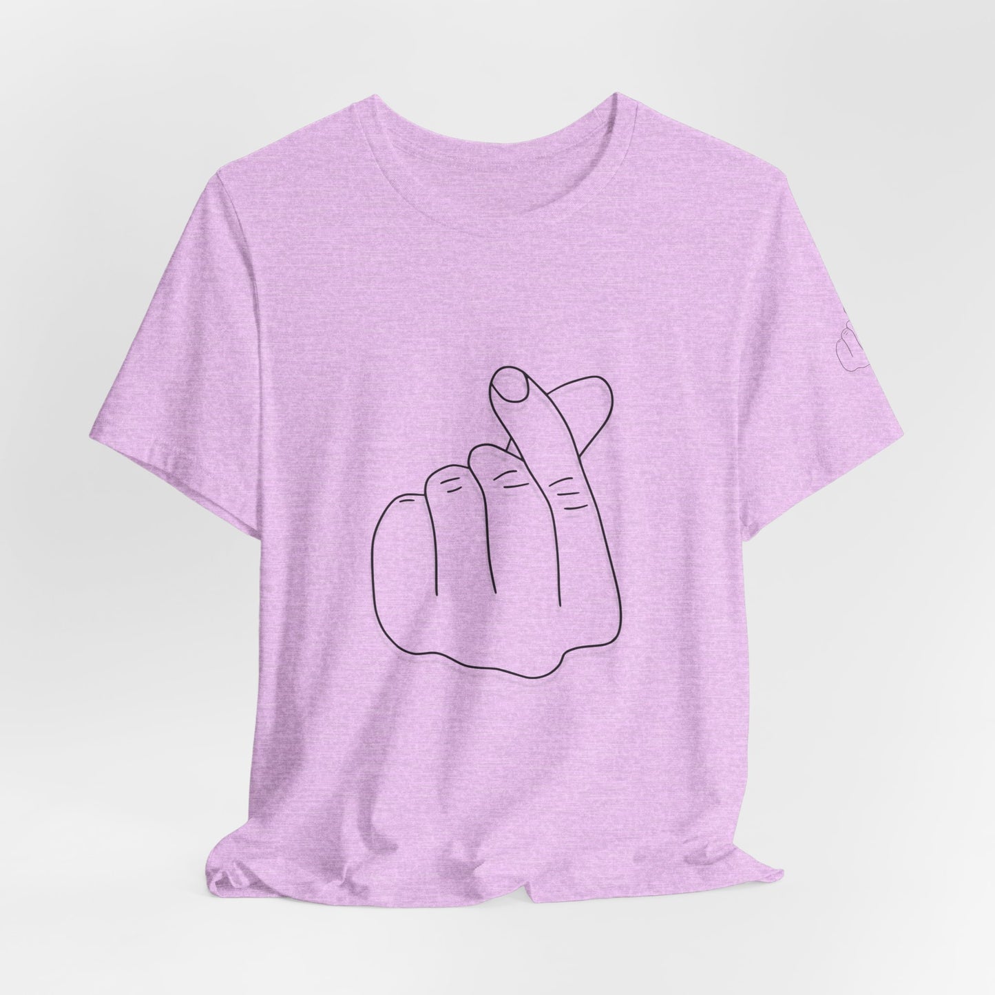 Minimalist Hand Sign Unisex Tee | Casual Everyday Wear | Perfect for Gift Givers