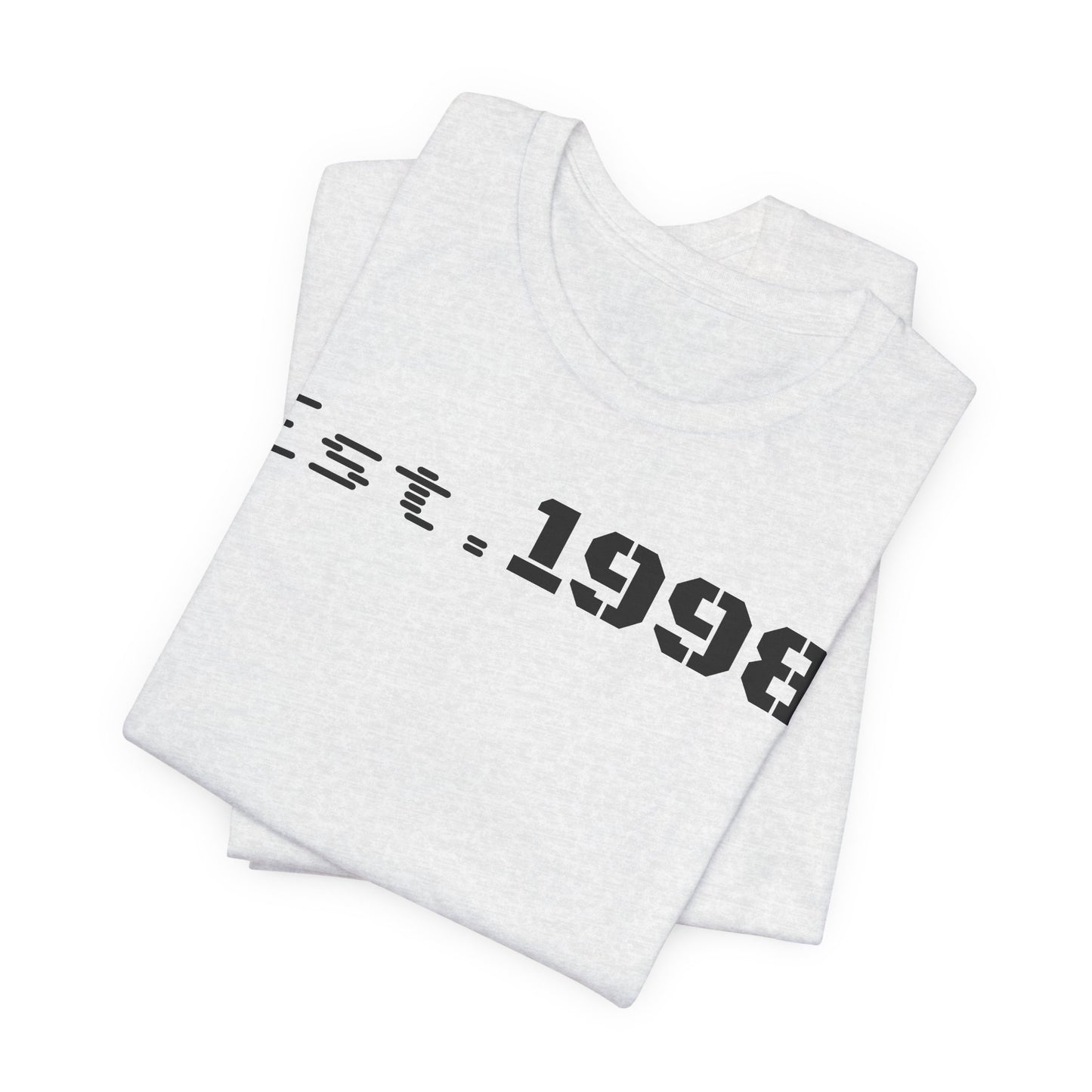 Est. 1998 Unisex Short Sleeve Tee, Vintage Style T-Shirt, Birthday Gift, Casual Wear, Retro Fashion, Unisex Apparel