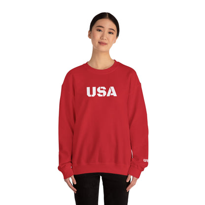 Cozy USA Unisex Crewneck Sweatshirt | Perfect Layering Piece for Every Season | Great Gift for Him/Her | Trendy Style for Casual Outings