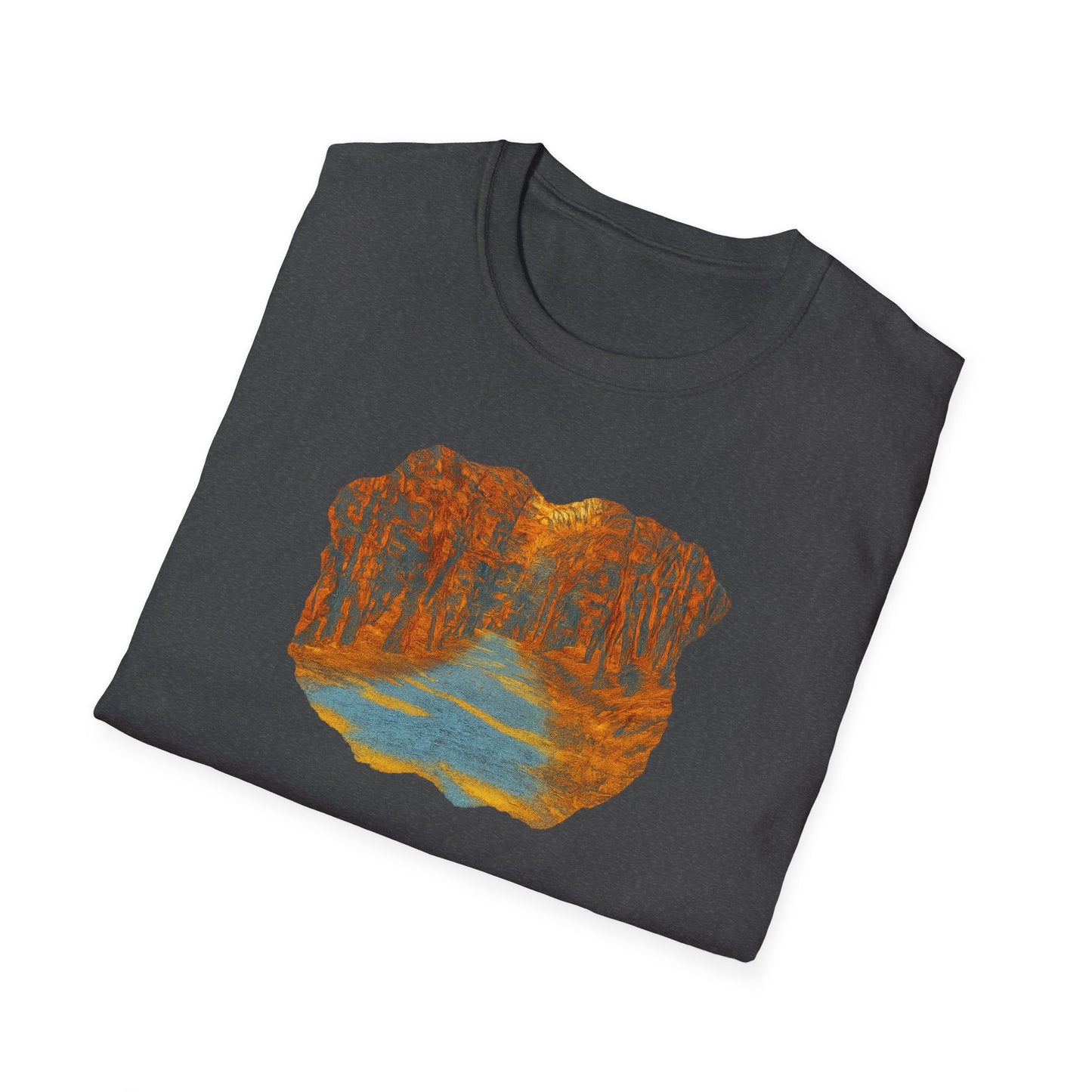 Autumn Pathway Unisex Softstyle T-Shirt, Cozy Fall Shirt, Nature Lover Tee, Scenic Route Top, Gift for Hikers, Casual Wear, Outdoor [...]