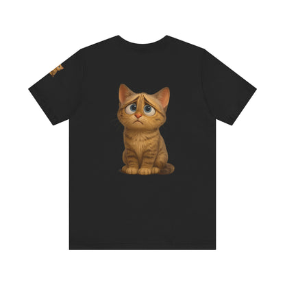 Adorable Cat Graphic Tee, Cute Pet Lover Shirt, Animal Lover Gift, Funny Cat Apparel, Birthday, Christmas, Everyday Use - TRV