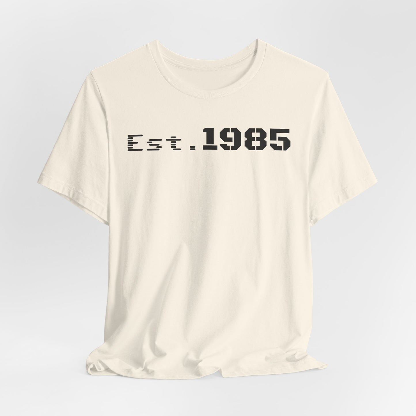 Est. 1985 Vintage Unisex Tee, Retro Birthday T-Shirt, Perfect Gift for 1980s Lovers, Casual Apparel, Timeless Style