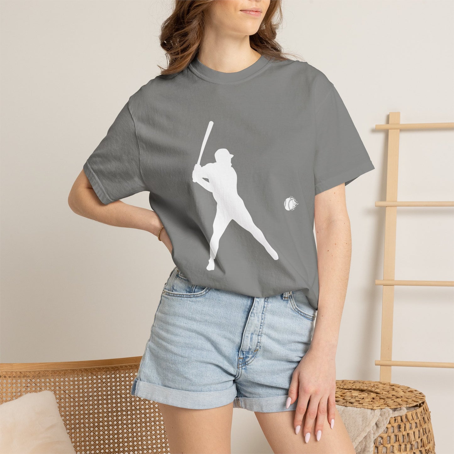 Unisex Baseball Graphic Tee, Casual Wear, Sports T-shirt, Gift for Baseball Fans, Summer Collection, Athleisure Style
