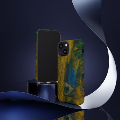 Artistic Phone Case by Tough Cases, Nature-Inspired Phone Protection, Unique Gift for Nature Lovers, Stylish Accessory, Fall Aesthetic - TRV