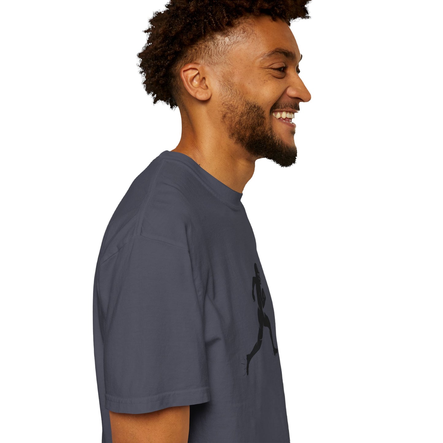 Football Player Graphic Unisex T-Shirt, Casual Sports Tee, Gift for Athletes, Workout Shirt, Everyday Wear, Unique Running Apparel
