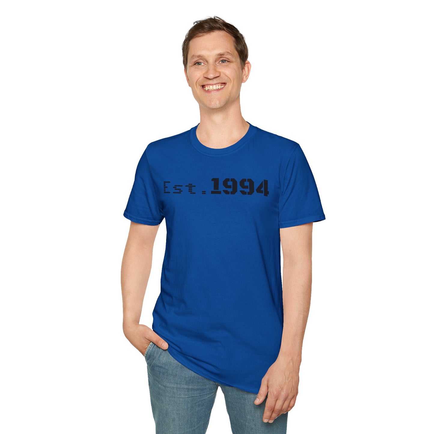 Est. 1994 Unisex Softstyle T-Shirt, Vintage Tee for Birthdays, Retro Gift, Casual Wear, Trendy Soft Shirt