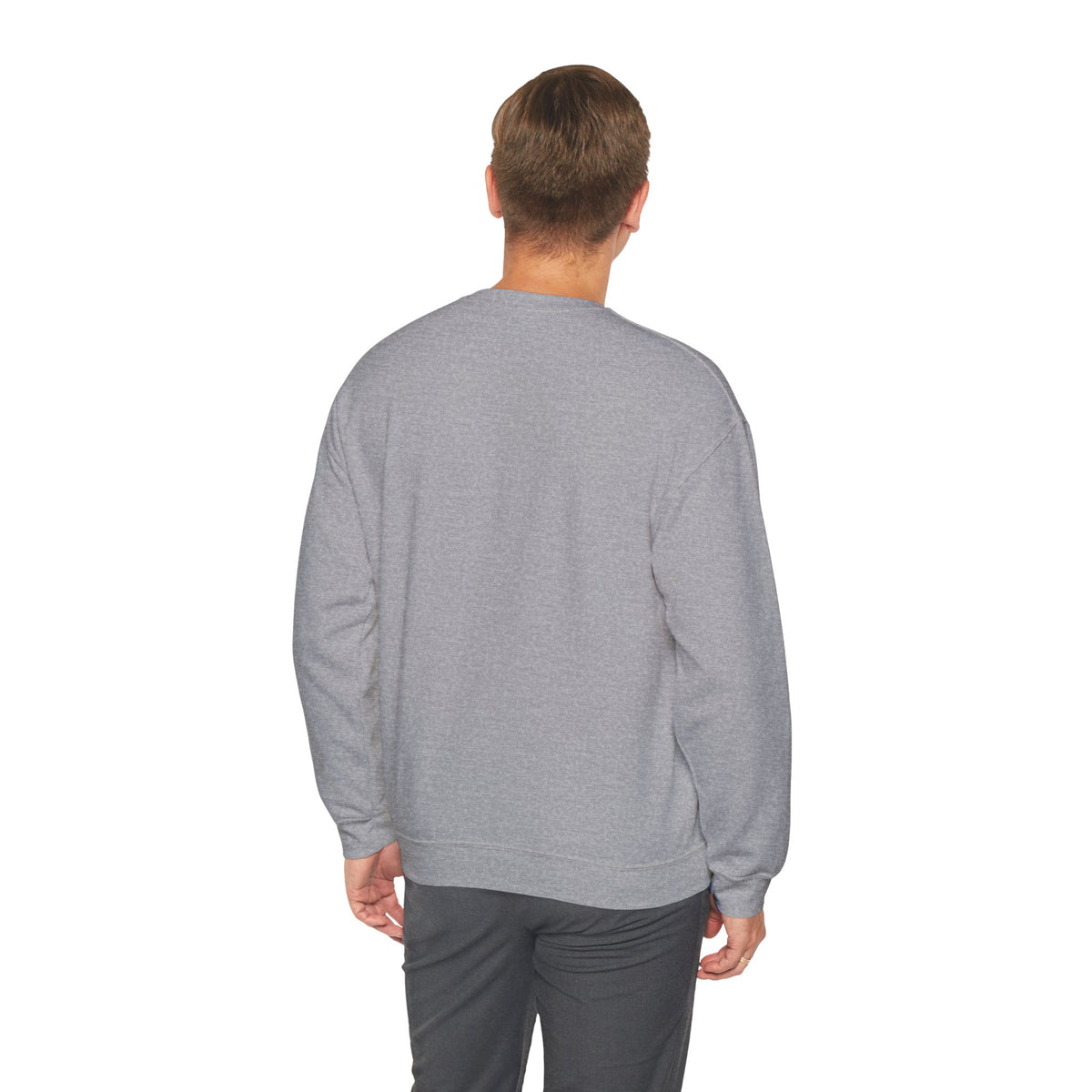 Printify USA crewneck sweatshirt featuring patriotic design, cozy fit, ideal for all seasons, perfect gift for patriotic occasions.